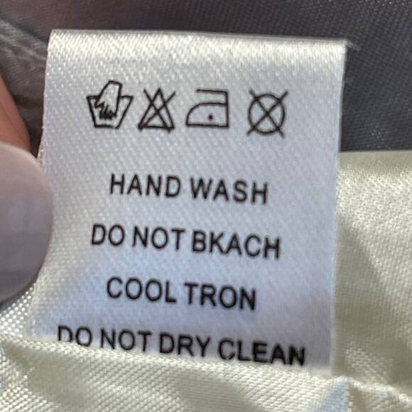 Y2K Toi et Moi Purple Yellow Leaves Floral Flare Cotton Skirt Women's Sz S - Picture 5 of 5